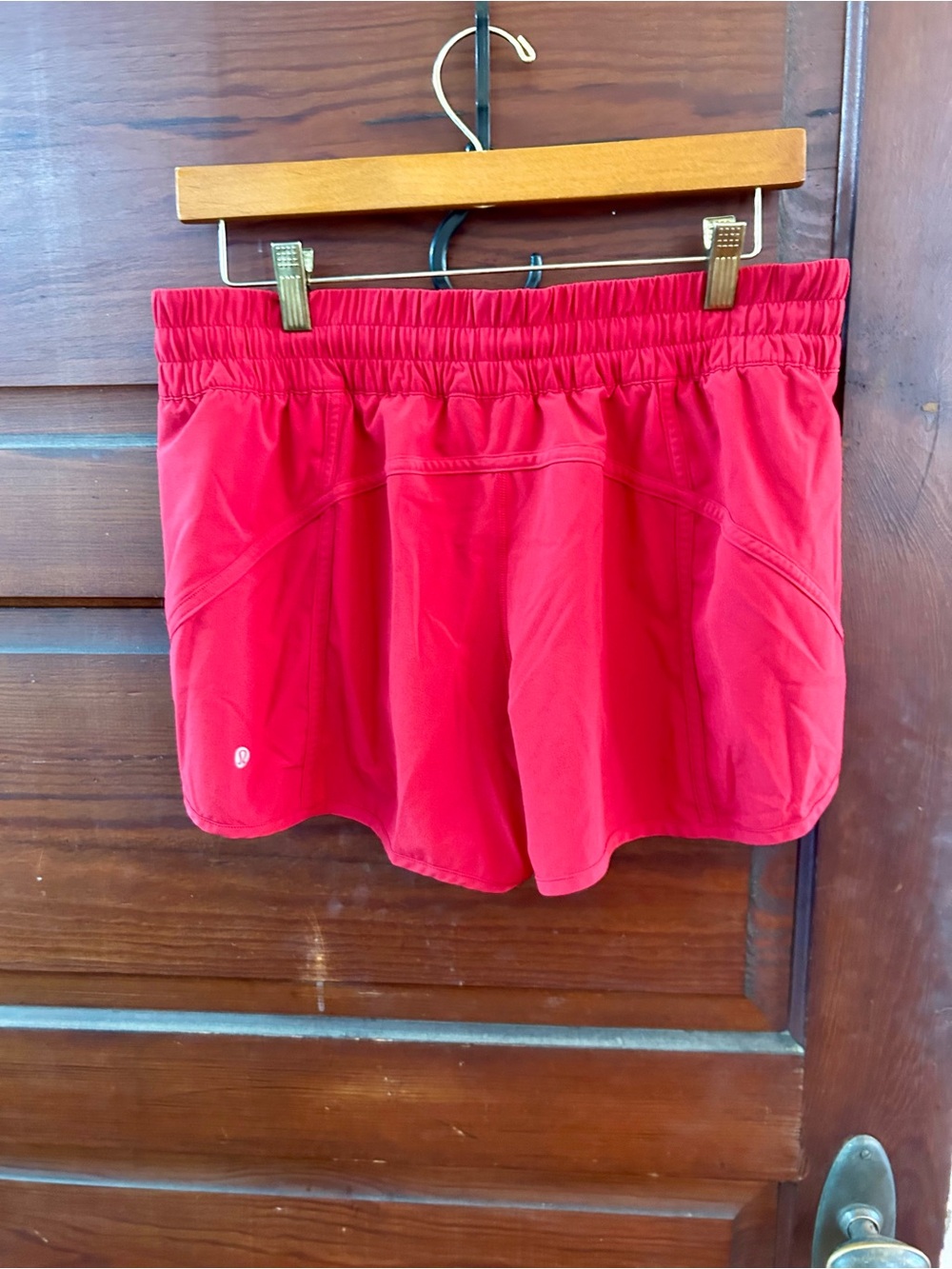 lululemon athletica Tracker Short V 4" 🔥🔥New WithOUT Tags🔥🔥- Red - Picture 3 of 11
